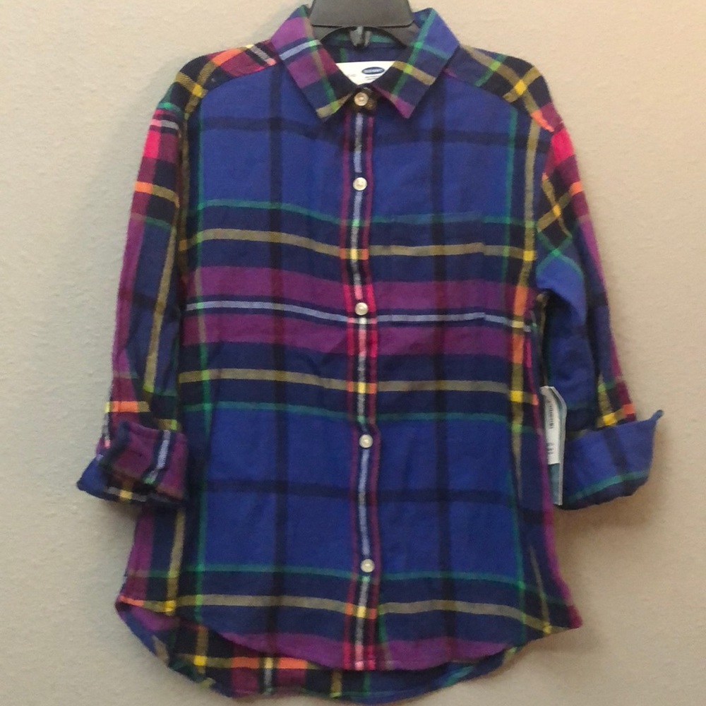 NWT Old Navy flannel button up shirt